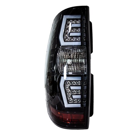 Renegade Led Sequential Tail Light Set Gloss Black / Clear CTRNG0663-GBC-SQ
